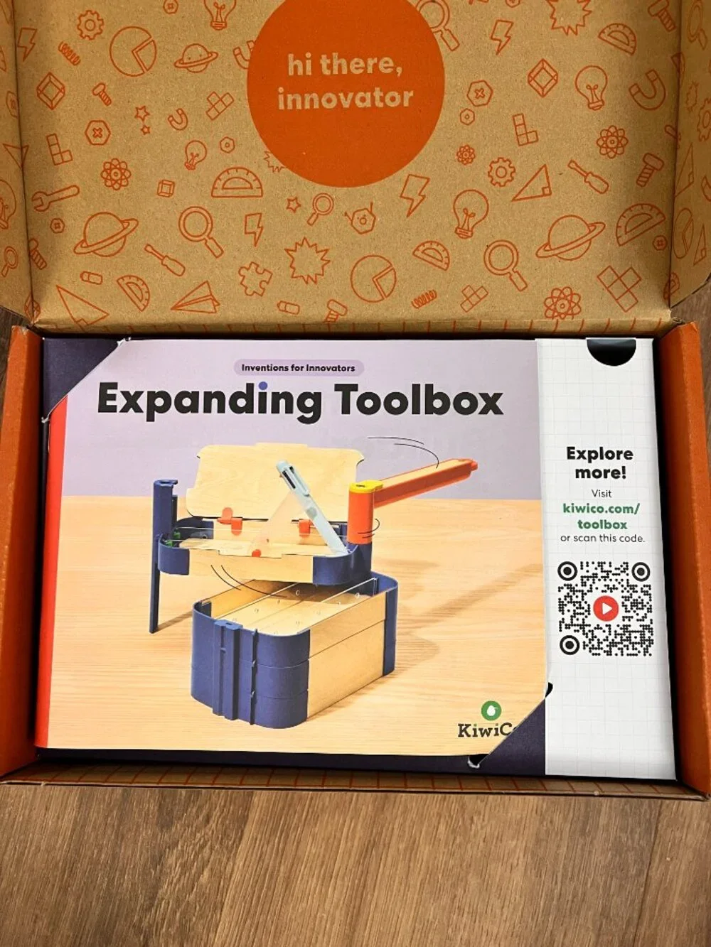 NEW KiwiCo Expanding Toolbox Tinker STEAM Crate age 9+